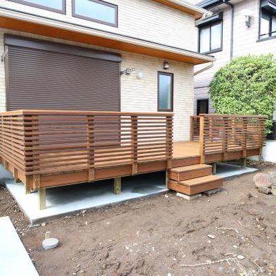 練馬・板橋で注文住宅を建てるなら地域密着の工務店アセットフォー_ウッドデッキ