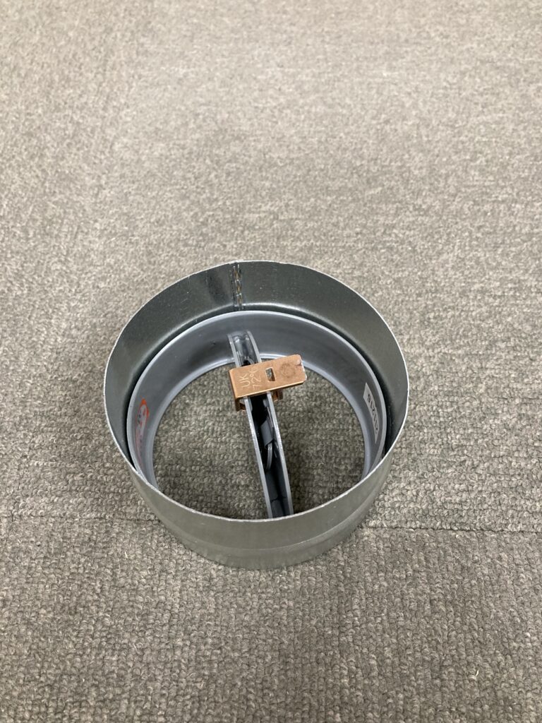 Φ100防火ダンパー室内排気グリル用