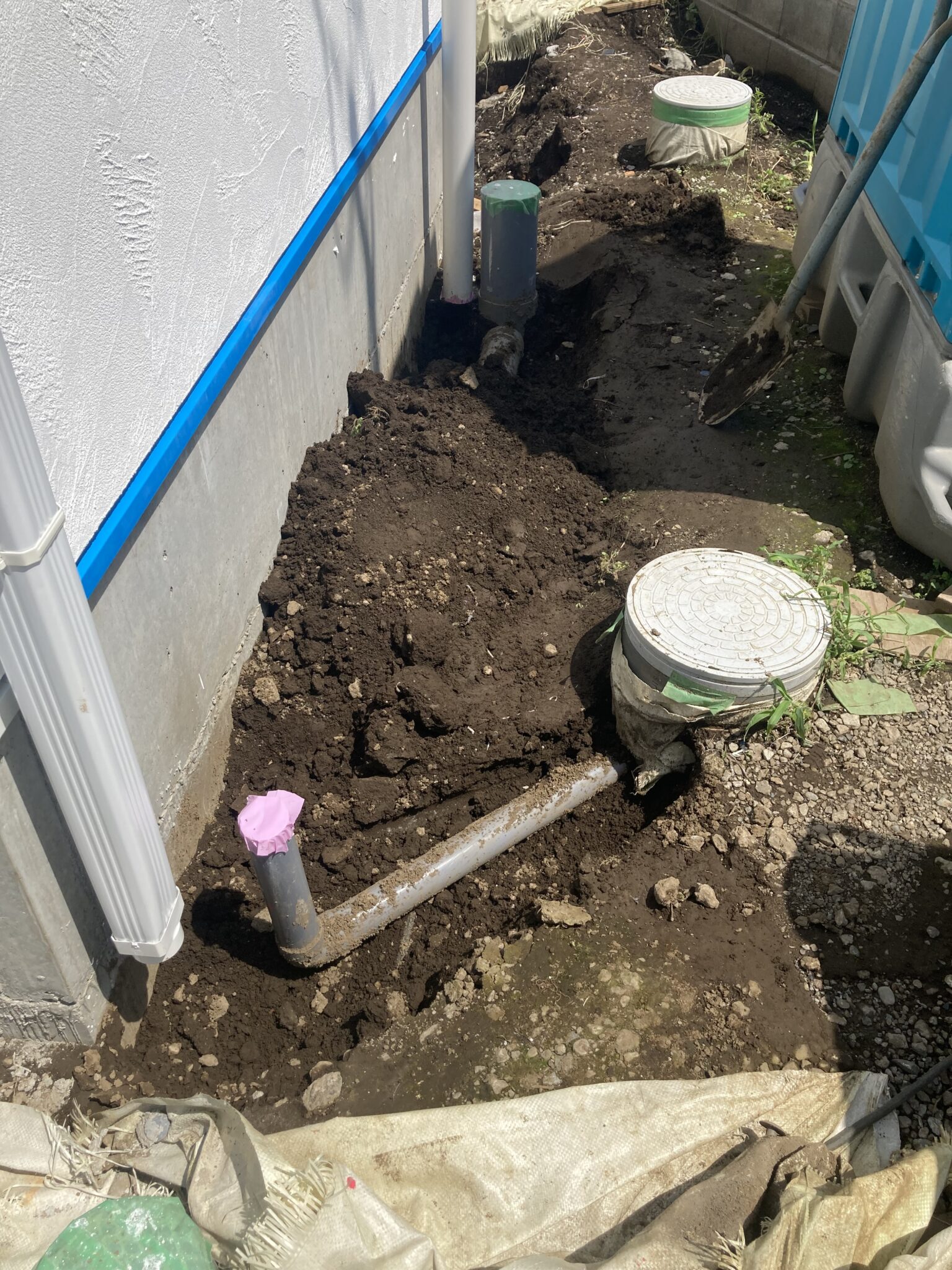 都内で開発行為を行う際には、雨水浸透管の設置が求められるんです。 | 練馬・板橋で注文住宅ならアセットフォー