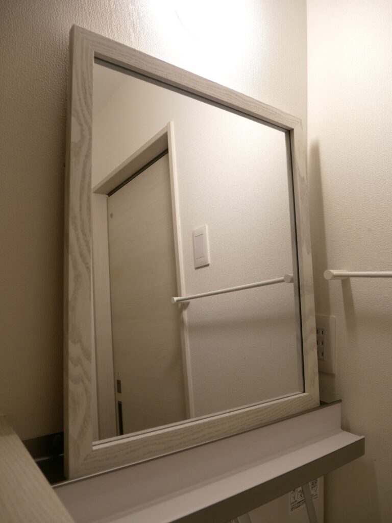 洗面化粧台のアクセサリ