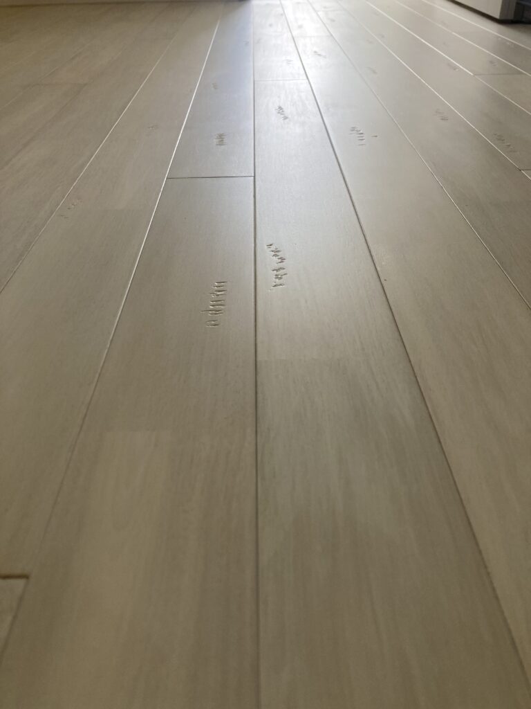 ご年配の夫婦で美装を請け負っているそうですが、初めての体験だったとか・・・。